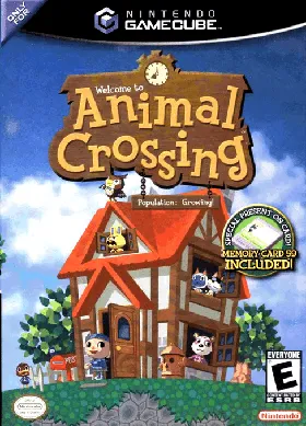 Animal Crossing box cover front